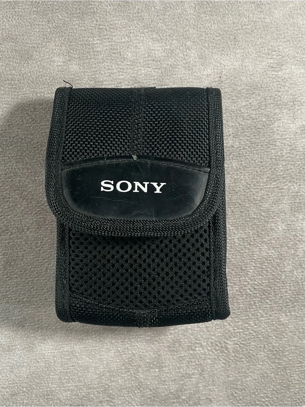 Sony Black Compact Camera Pouch Trio